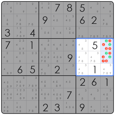 sudoku strategy advanced
